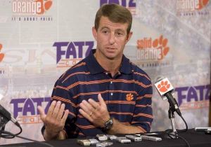 The Tiger football team held its first weekly press conference on Tuesday, September 1 to preview the upcoming Clemson vs. Middle Tennessee game.