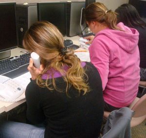 Nearly 40 Clemson student-athletes participated in SAAC's Third Annual Thank-a-Thon on November 30 and December 1, 2009.