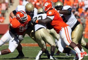Rennie Moore and Grady Jarrett