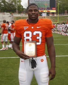 Dwayne Allen - Strength Training Award for Spring Practice, Tight End