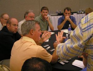tommy bowden with media
