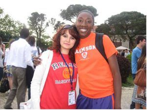 Lindsay Welker and Kirstyn Wright went on a mission trip to Turkey as part of the organization Sports Reach.