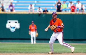 The Tigers practiced at Rosenblatt Stadium on Friday afternoon.