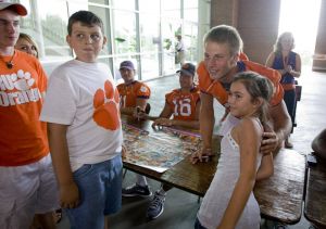The Clemson football team held its annual Fan Appreciation Day on Sunday, August 23 at Memorial Stadium.