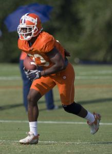 The Clemson football team held its fourth day of preseason practice on Friday, August 7.