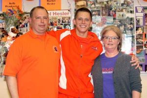 The Clemson men's and women's swimming and diving teams celebrated Senior Day in their final home meet of the season on Saturday, January 30.