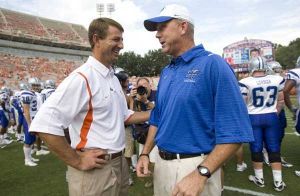 Head Coaches Dabo Swinney and Rick Stockstill