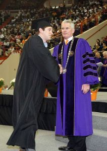 Sixty-three Tiger student-athletes received their Clemson University degrees on Friday, May 7, 2010.