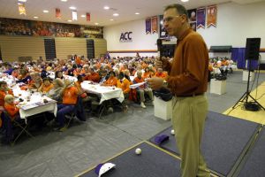 Clemson head coach Jack Leggett