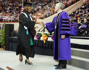 May 2008 Graduation - Vernita Boone, Rowing