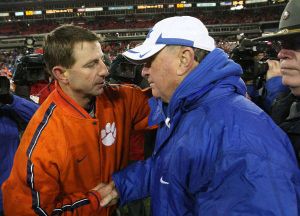 Head Coaches Dabo Swinney and Rich Brooks