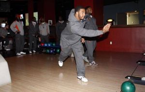 The Tigers attended a Welcome Reception at Strike City Bowling on Monday afternoon following their first bowl practice in Charlotte Monday morning.