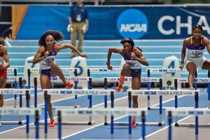 Brianna Rollins (L) and Bridgette Owens (R)