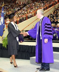 ope sobanjo womens track and field graduation spring 2007