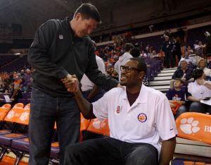 Brad Brownell and Trevor Booker