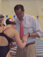 Swimming and Diving Signs Five in Fall Period