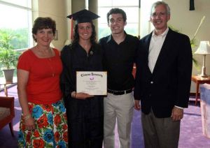 Sixty-three Tiger student-athletes received their Clemson University degrees on Friday, May 7, 2010.