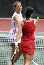 Julie Coin Reaches NCAA Singles Elite Eight With Upset Victory Wednesday