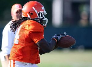 Darrell Smith practice 081011