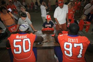 Clemson held its annual Football Fan Appreciation Day on Sunday, August 10 at Memorial Stadium.