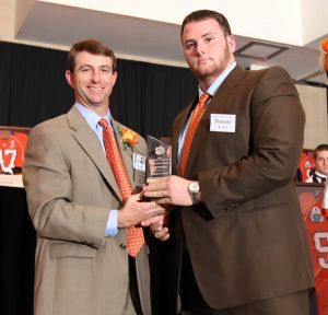 Solid Rock Award (Offensive Line) - Thomas Austin