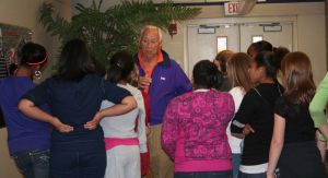 SAAC celebrated 2011 National Student-Athlete Day by giving tours of Clemson's athletic facilities to 45 sixth graders from LaFrance Elementary School.