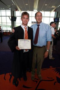 May 2008 Graduation - Andy Bergren, Men's Swimming & Diving