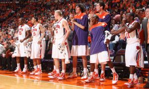 team bench celebrate