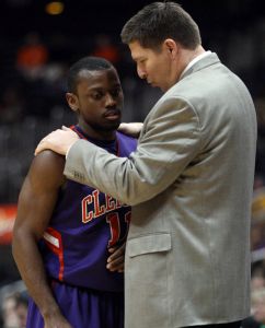 Head Coach Brad Brownell and Andre Young