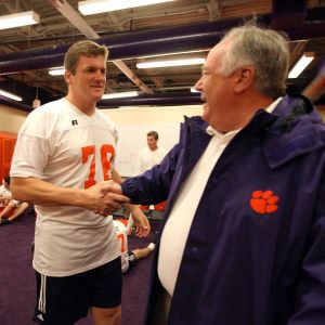 Alex Dial and Dr. Larry Bowman