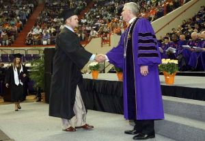 Sixty-three Tiger student-athletes received their Clemson University degrees on Friday, May 7, 2010.