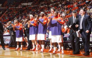 team bench cheer celebrate