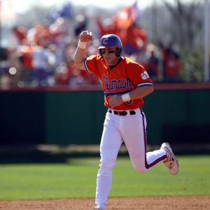 The Clemson baseball team opened the 2008 season Saturday, Feb 23 by sweeping Mercer in a doubleheader at Doug Kingsmore Stadium. The Tigers won the first game, 12-5, and the second one, 6-5. Photos courtesy Mark Crammer and The Orange & White.