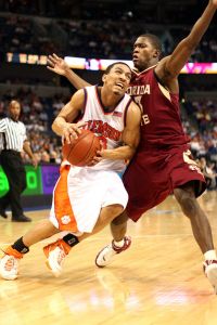 Florida State 67, Clemson 66#$%^ACC Tournament Game One 3-8-07#$%^Photos courtesy of Mark Crammer and The Orange & White