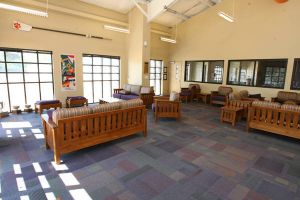 rowing facility inside boathouse