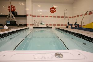 Construction of Phase II of the WestZone Initiative is nearly complete, and the football staff began moving in on Monday, June 29.