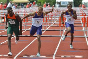 Spencer Adams and Charlton Rolle (Rob Kinnan/TheACC.com)