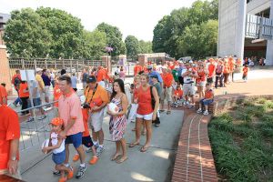 Clemson held its annual Football Fan Appreciation Day on Sunday, August 10 at Memorial Stadium.