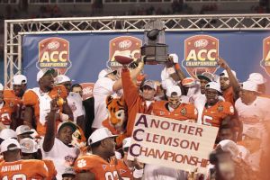 team trophy celebrate
