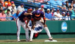 Head Coach Jack Leggett and Chris Epps