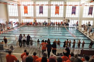 view of pool from stands