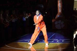 The Clemson men's and women's basketball teams held Rock the 'John on Friday, October 16 at Littlejohn Coliseum to celebrate the beginning of the 2009-10 basketball season.