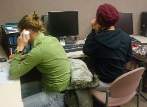 Nearly 40 Clemson student-athletes participated in SAAC's Third Annual Thank-a-Thon on November 30 and December 1, 2009.