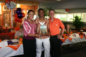 lele hardy newcomer of the year wbb banquet