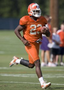 The Clemson football team held its fourth day of preseason practice on Friday, August 7.