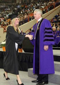 Sixty-three Tiger student-athletes received their Clemson University degrees on Friday, May 7, 2010.