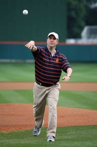 BI-LO Tailgate with the Top Tigers contest winners Les Gilmore (Greenville, SC) and Paul Winslow (Moncks Corner, SC) also threw out first pitches prior to the game.