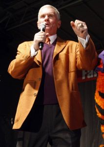 A pep rally was held for Tiger fans at the Marriott City Center in Charlotte on Thursday.