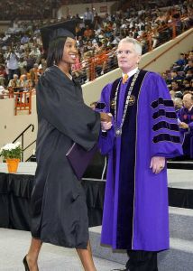 Sixty-three Tiger student-athletes received their Clemson University degrees on Friday, May 7, 2010.