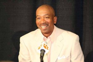 oliver and vicky purnell's tigerfest 2008 in support of coaches vs. cancer press conference